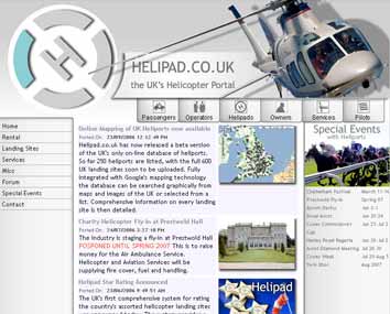 Helipad Home Page